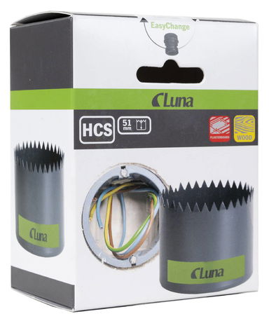 Piła otworowa do puszek instalacyjnych 83 mm Luna