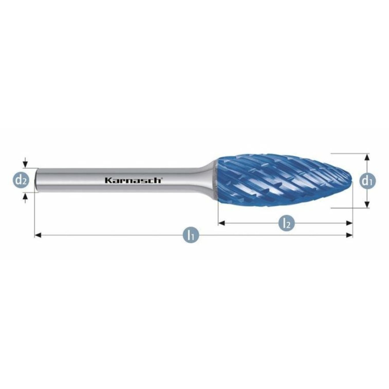 Pilnik obrotowy Blue-Tec H HP-8 10x20x6x65 Integra Tools