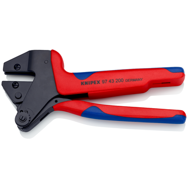 Szczypce do zagniatania typu Crimp System 97 43 200 A Do wymiennych matryc zagniatających KNIPEX