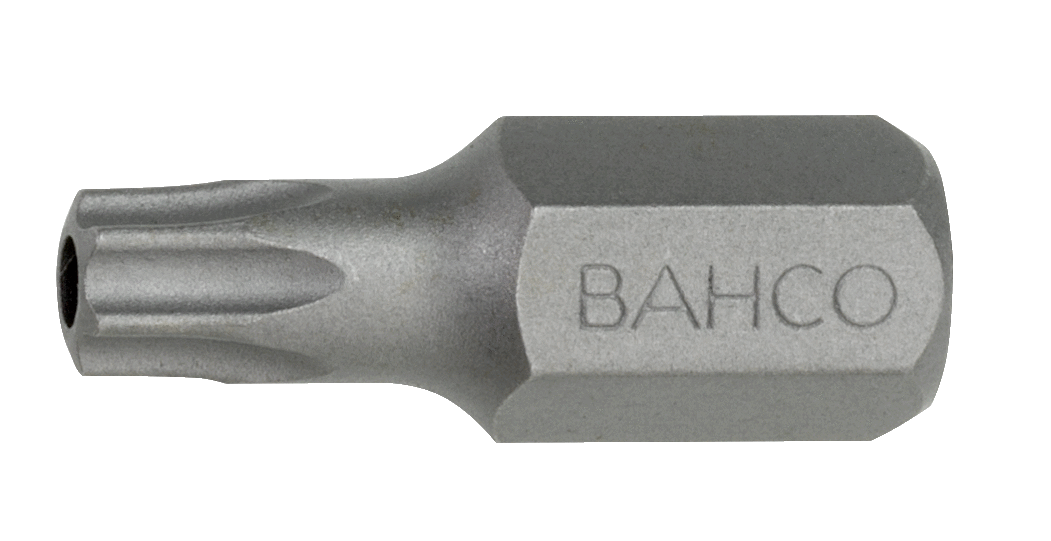 Bit udarowy 10 mm do śrub TORX, z otworem TR40x30 mm BAHCO