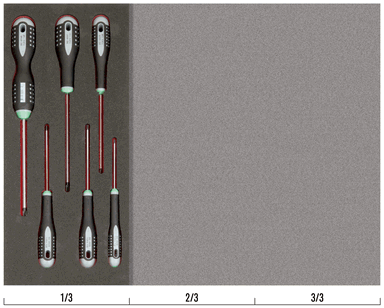 Wkład narzędziowy TORX - 6 elem. BAHCO