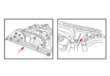 ZESTAW DO USTAWIANIA ROZRZĄDU (BMW)do silników M42,M44,M50,M52,M54,M56 King Tony