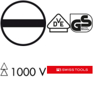 Wkrętak 5100 VDE płaski 3,5x0,6x100mm Classic PB Swiss Tools