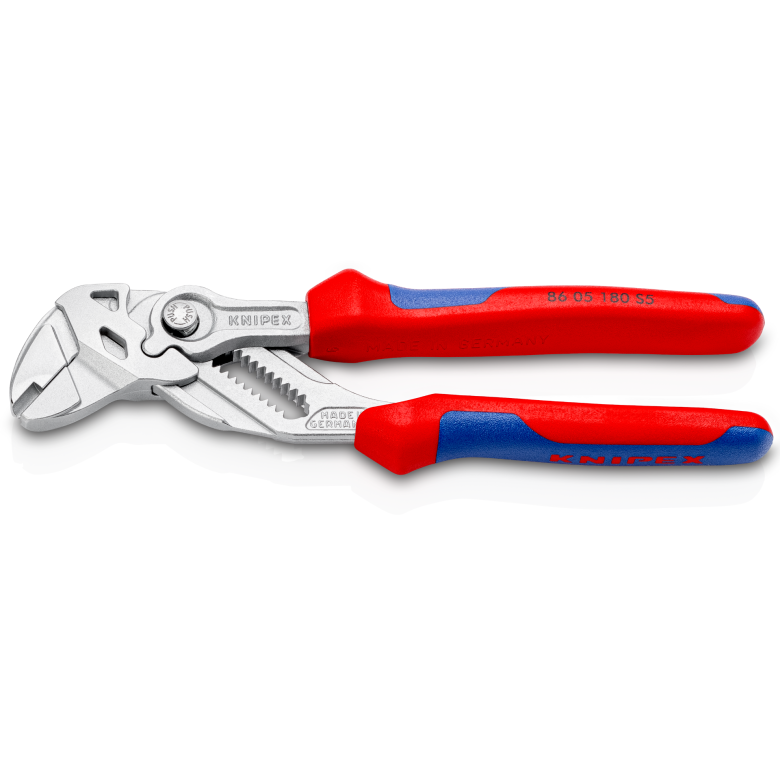 Przyrząd do zagniatania kołnierzy aluminiowych 86 05 180 S5 Np. do łączników typu Hi-Lok® KNIPEX