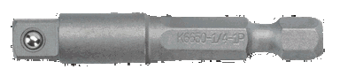 Adapter nasadki 1/4” kwadrat 1/2” 50 mm BAHCO