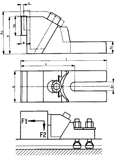Stabilne szczeki mocujace12-14-16-18mm AMF