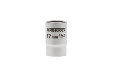 Nasadka 6-kątna nierdzewna z chwytem 1/2" 17 mm Teng Tools