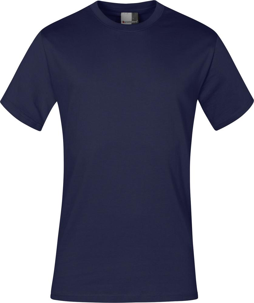 T-shirt Premium, rozmiar L, navy