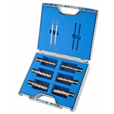 Zestaw wierteł rurowych Gold-Drill Line40 6szt Quick-In 12-22 + piloty Inte