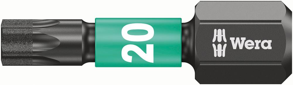 Bit Impaktor 1/4" DIN3126C6,3, do srub z gniazdem Torx 20x25mm Wera