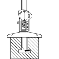 Końcówka pomiarówa do głębokościomierzy HP