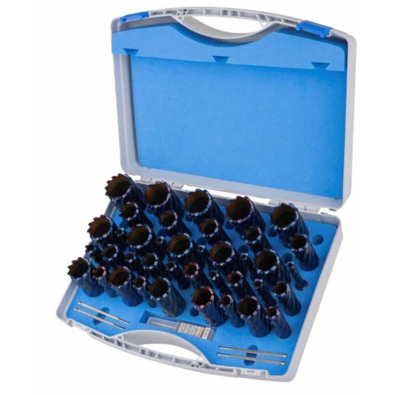 Zestaw wierteł rurowych Blue-Drill Line55 39szt 12-50mm + piloty Integra T