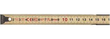 Miara składana 1 m - podziałka mm Luna