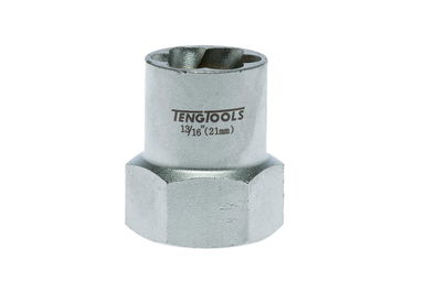 Sześciokątne nasadki odkręcające z chwytem kwadratowym 1/2" 21 mm Teng Tools