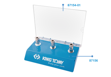 STOJAK EKSPOZYCYJNY DO TRZECH KLUCZY UDAROWYCH 1/2", 3/4 King Tony