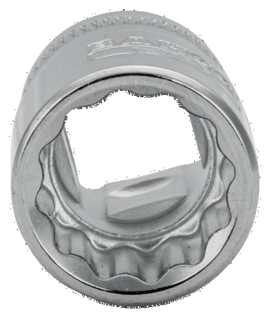 Nasadka 3/8" 12-kątna 5/8" cienkościenna SB BAHCO