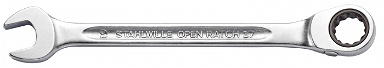 Klucz płasko-oczkowy z grzechotką 21mm STAHLWILLE