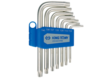 ZESTAW IMBUSÓW 7 szt. 1143 - TORX T10 - T40 King Tony