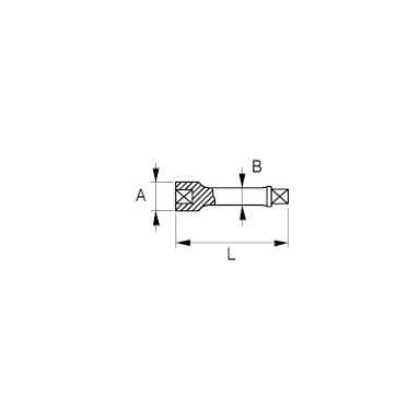 Przedłużka nieiskrząca CU-BE 1/2" 100 mm BAHCO