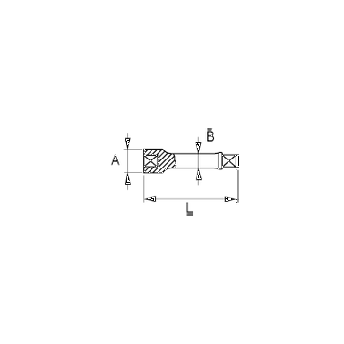 Przedłużka nieiskrząca AL-BR 1/2" 100 mm BAHCO