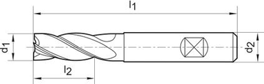 Wiertlo krete DIN345, HSSCo5, szlifowane, typ INOX, chwyt MK 27,0mm GÜHRING