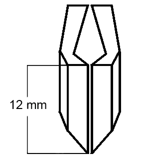 Pęseta do cięcia drucików miedzianych 15AGW 115 mm BAHCO