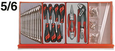 Wózek narzędziowy 479 elementów TCMM479 Teng Tools