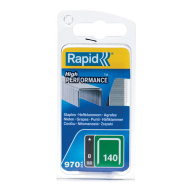 Zszywki Rapid z drutu płaskiego nr 140 (8 mm) - opakowanie 970 szt.