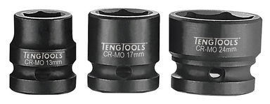Nasadka udarowa niskoprofilowa z chwytem 1/2" 24 mm Teng Tools