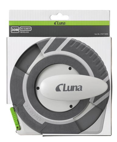 Taśma miernicza LG z włokna szklanego 30 m Luna