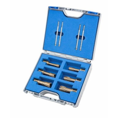 Zestaw wierteł rurowych Hard-Line40 6 szt. 12-22 + piloty Integra Tools