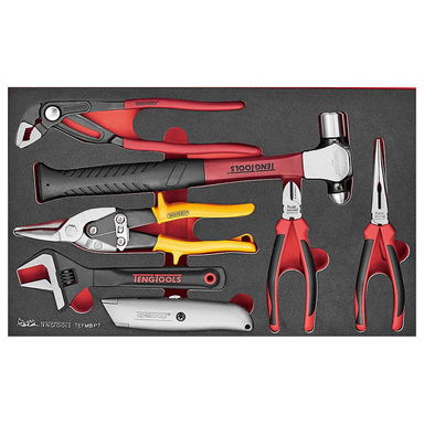 Walizka serwisowa 118-elementów EVA Teng Tools
