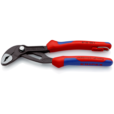 KNIPEX Cobra® 87 02 180 T Szczypce nastawne do rur nowej generacji KNIPEX