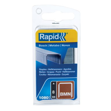 Zszywki Rapid BMN z drutu cienkiego (8 mm) - opakowanie 1080 szt.