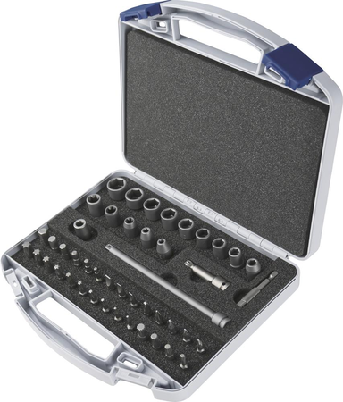 Udarowa koncowka wymiennaklucza nasad.1/4",zest. 46-cz. ASW