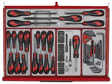 Wózek narzędziowy TKW26R628T PRO35TM + zestaw 628 el. Teng Tools