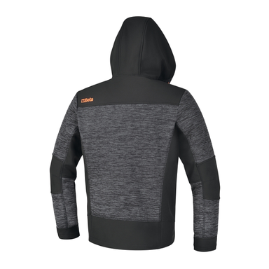 Bluza polarowa 7637G ze wstawkami softshell szara/czarna, roz. XXL Beta