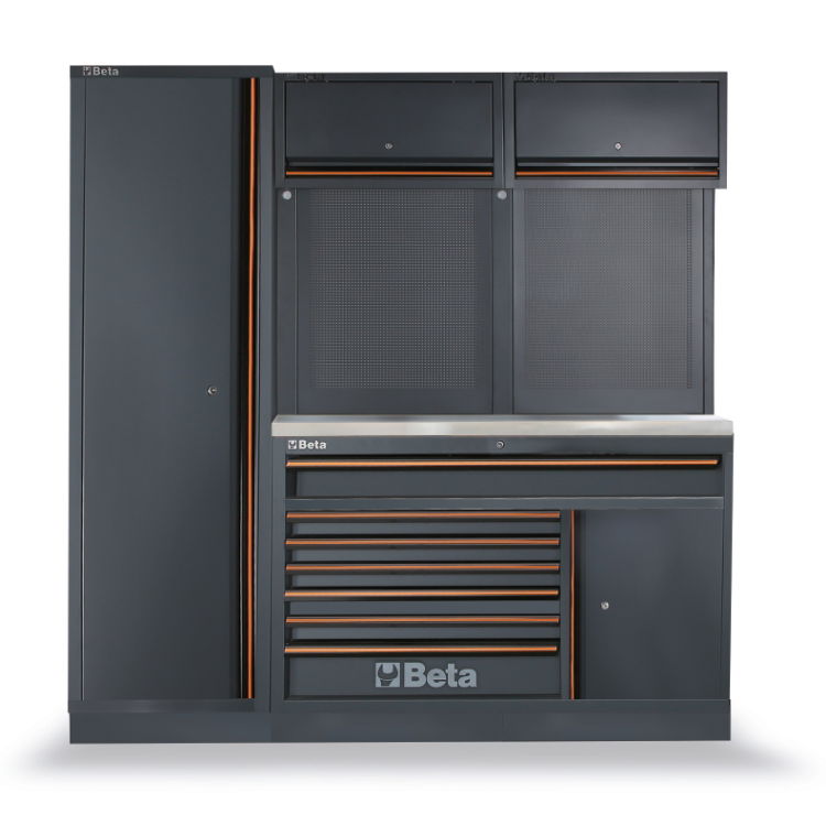 Zestaw mebli warsztatowych systemu C45PRO, 4500/C45PRO/EX Beta