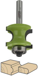 FREZ PÓŁWAŁKOWY 22/16/3/54/8mm łożysko dolne 16x8mm Luna