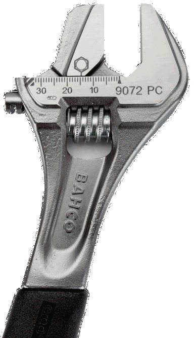 Klucz nastawny ERGO™ z odwracalną szczęką 308 mm maksymalne otwarcie 35 mm BAHCO