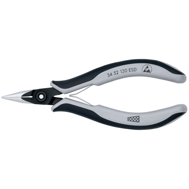 Szczypce precyzyjne dla elektroników ESD 34 52 130 ESD KNIPEX