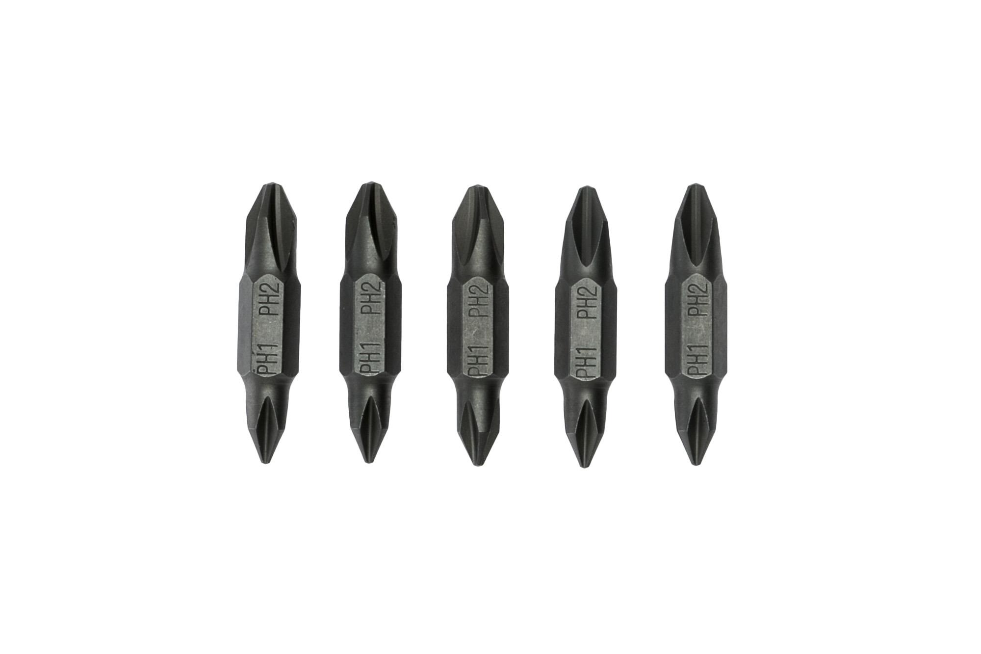 Grot wymienny dwustronny krzyżowy Phillips PH1xPH2 Teng Tools