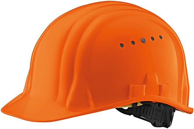 Kask ochronny Baumeister 80/6, EN 397, pomarańczowy