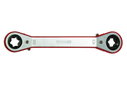 Klucz oczkowy zapadkowy E22xE24 Teng Tools