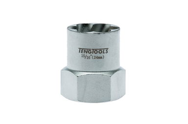 Sześciokątne nasadki odkręcające z chwytem kwadratowym 1/2" 24 mm Teng Tools