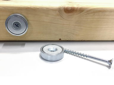 Magnes neodymowy z zagłębieniem Eclipse E1003 Eclipse