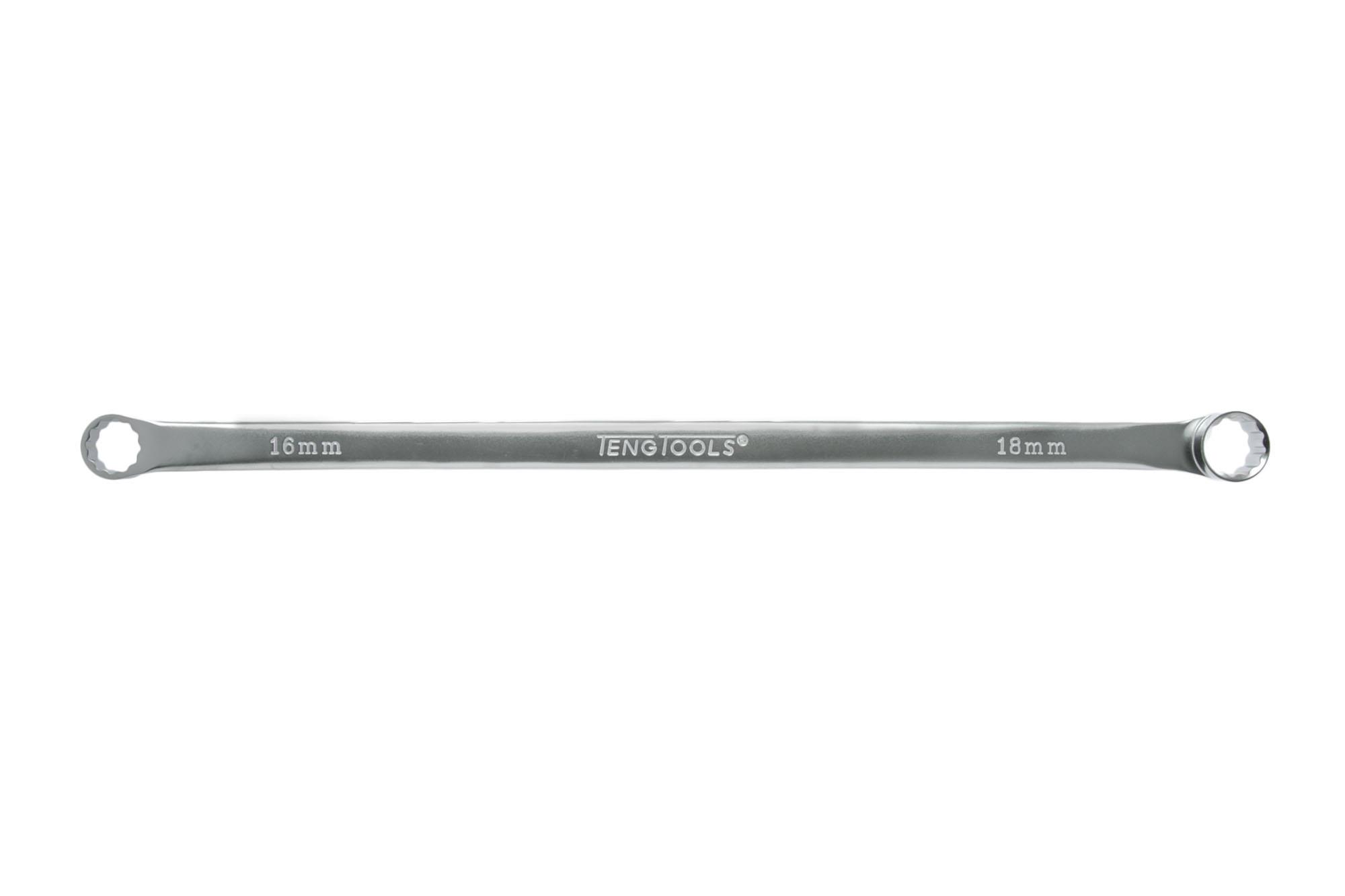 Klucz oczkowy długi 16x18 mm Teng Tools