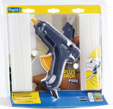 Pistolet do kleju na gorąco Rapid EG111 + 500 g kleju Rapid