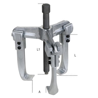 Ściągacz uniwersalny trójramienny 65-150 mm, 1518U/2 Beta