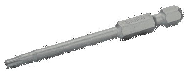 Bit 1/4" do śrub TORX, z otworem centrującym TR30x70 mm, 2 szt. BAHCO